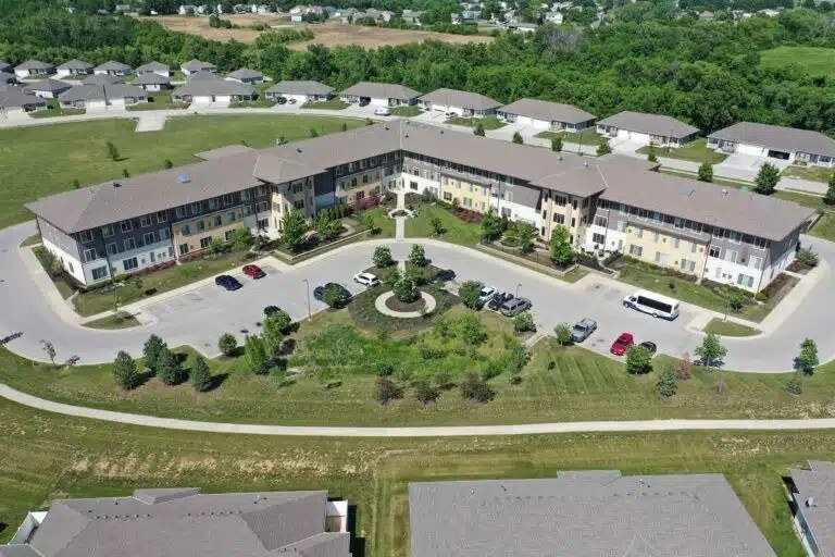 Property exterior at The Piper, Kansas City, KS.
